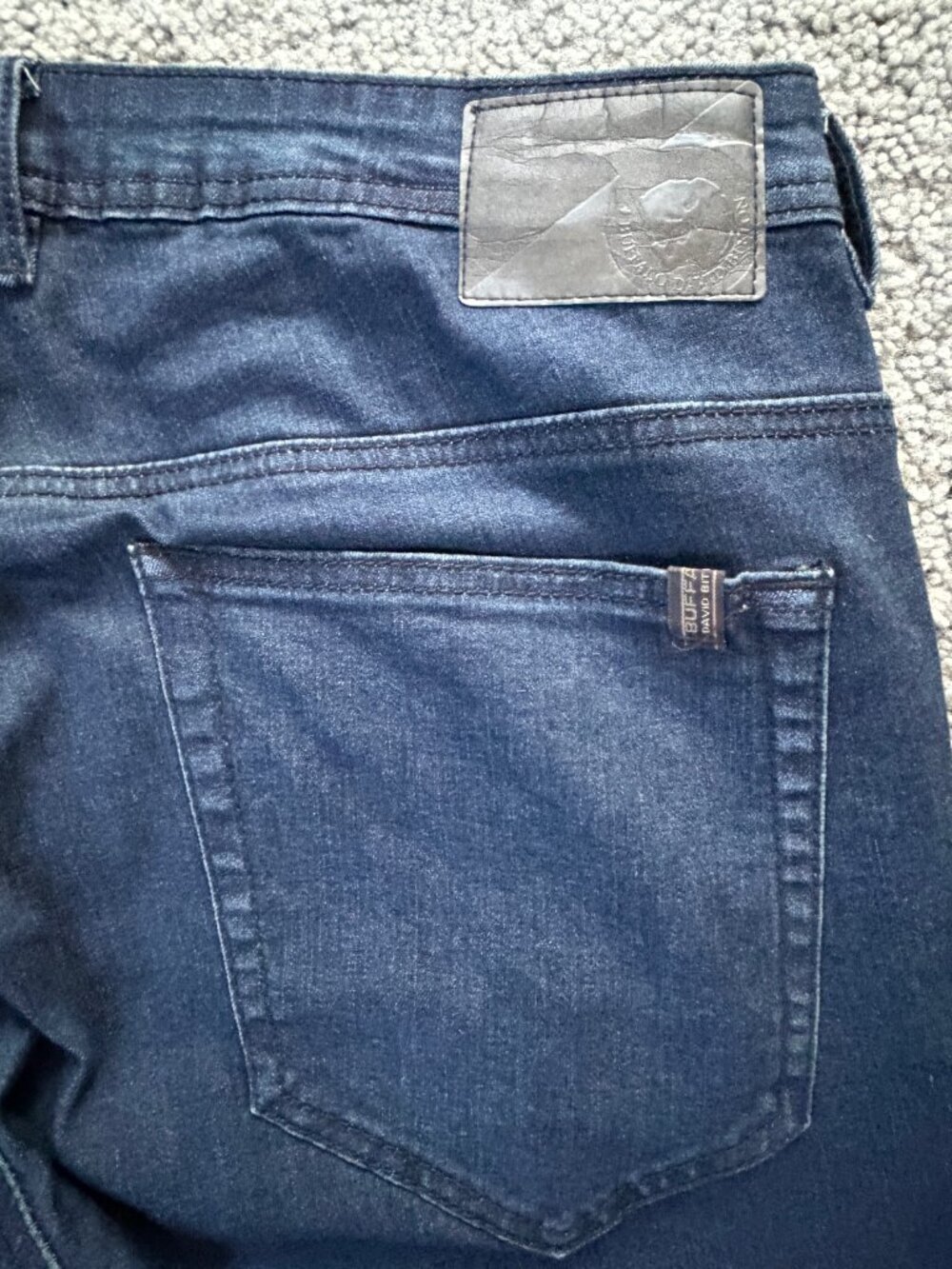 Buffalo David Bitton Adam Slim Stretch Jeans -Men's Size 36x30 - Dark Wash - EUC - Picture 8 of 10